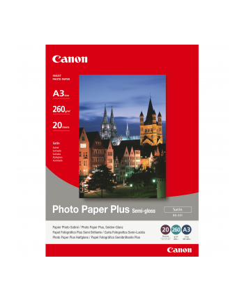 Papier Canon SG201 Photo Paper Plus Semi-glossy | 260g | A3 | 20ark