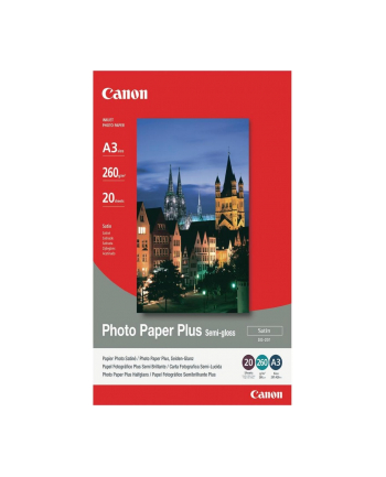 Papier Canon SG201 Photo Paper Plus Semi-glossy | 260g | A3 | 20ark