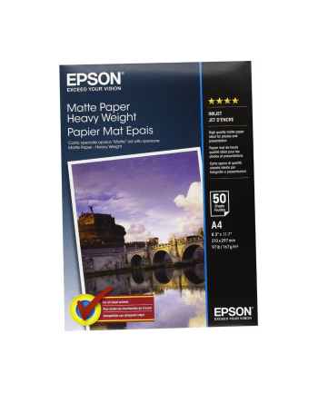 Papier Epson Matte Heavyweight | 167g | A4 | 50ark