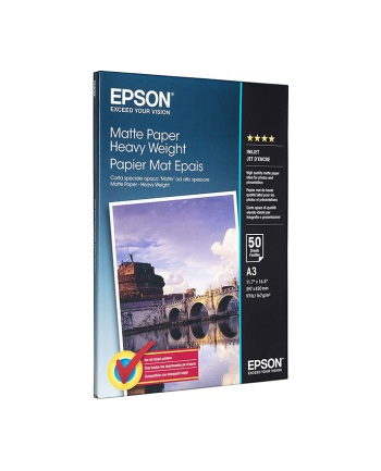 Papier Epson Epson Matte Heavyweight | 167g | A3 | 50ark