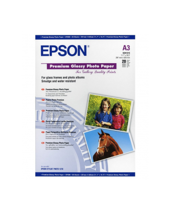 Papier Epson Premium Glossy Photo | 255g | A3 | 20ark