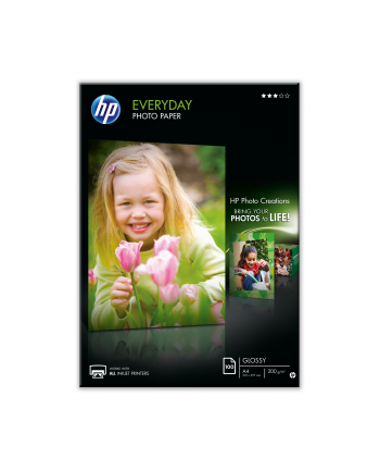 Papier HP Everyday Semi-glossy Photo | 200g | A4 | 100ark