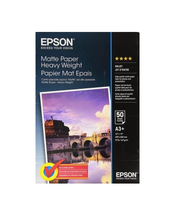 Papier Epson Epson Matte Heavyweight | 167g | A3  | 50ark nr 1
