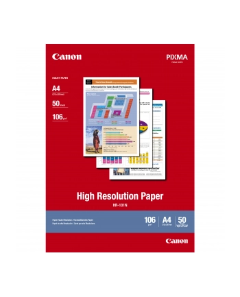 Papier Canon HR101 High Resolution Paper | 106g | A4 | 50ark