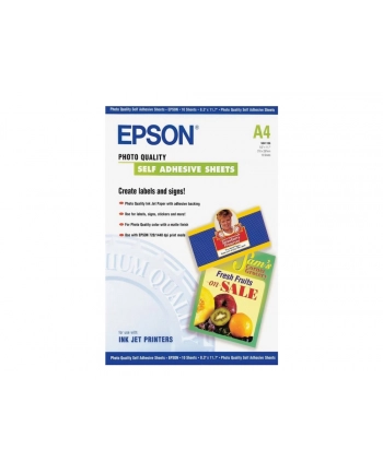 Papier Epson Photo Quality self-adhesive | 167g | A4 | 10ark nr 2