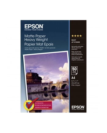 Papier Epson Matte Heavyweight | 167g | A4 | 50ark nr 2