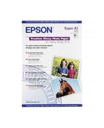 Papier Epson Premium Glossy Photo | 255g | A3  | 20ark nr 2