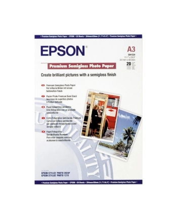 Papier Epson Premium Semigloss Photo | 251g | A3 | 20ark nr 2
