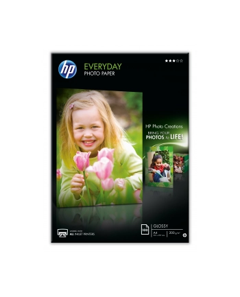 Papier HP Everyday Semi-glossy Photo | 200g | A4 | 100ark nr 1