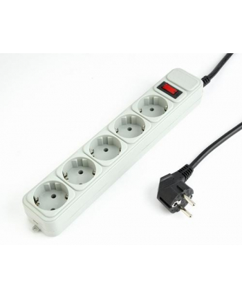 gembird Listwa zasilajaca, 5x gniazdo niemieckie, 4.5m