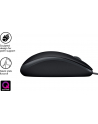 logitech Mysz B110 Silent Czarna 910-005508 - nr 101