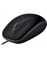 logitech Mysz B110 Silent Czarna 910-005508 - nr 107