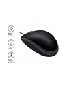 logitech Mysz B110 Silent Czarna 910-005508 - nr 42