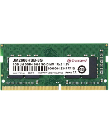 transcend Pamięć JetRAM 8GB 2666 SODIMM