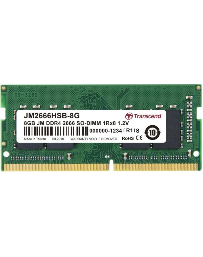 transcend Pamięć JetRAM 8GB 2666 SODIMM główny