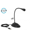 DeLOCK USB gooseneck microphone (black) - nr 13