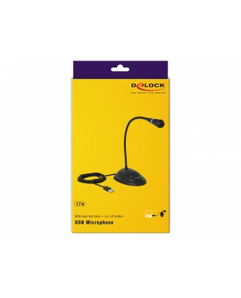 DeLOCK USB gooseneck microphone (black) nr 2