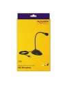 DeLOCK USB gooseneck microphone (black) - nr 28