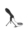 DeLOCK USB condenser microphone with table stand (black) - nr 11