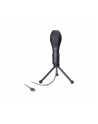 DeLOCK USB condenser microphone with table stand (black) - nr 24