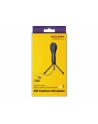 DeLOCK USB condenser microphone with table stand (black) - nr 3