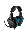 Logitech G432 Gaming Headset (black / blue) - nr 108