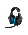 Logitech G432 Gaming Headset (black / blue) - nr 117
