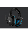 Logitech G432 Gaming Headset (black / blue) - nr 2