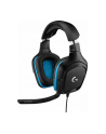 Logitech G432 Gaming Headset (black / blue) - nr 88