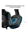 Logitech G432 Gaming Headset (black / blue) - nr 93