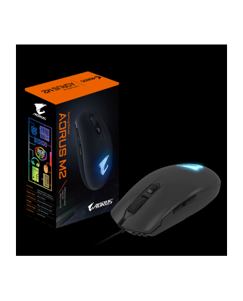 GIGABYTE AORUS M2, mouse (black (matte))