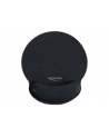 DeLOCK Ergonomic mouse pad with gel wrist rest (black) - nr 12