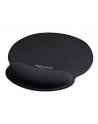 DeLOCK Ergonomic mouse pad with gel wrist rest (black) - nr 13