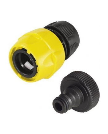 Kärcher Connection Set Basic (6.997-358.0), piece of hose (black / yellow, 33,3mm (G 1 ''))