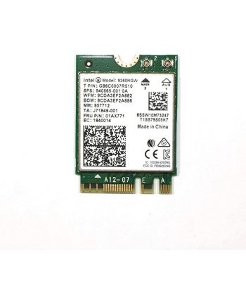 Intel Wi-Fi AC 9260 M.2 vPro bulk