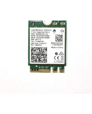 Intel Wi-Fi AC 9260 M.2 vPro bulk nr 2
