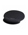 DeLOCK Ergonomic mouse pad with gel wrist rest (black) - nr 22