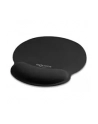 DeLOCK Ergonomic mouse pad with gel wrist rest (black) - nr 26