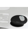 DeLOCK Ergonomic mouse pad with gel wrist rest (black) - nr 29