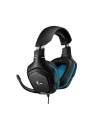 Logitech G432 Gaming Headset (black / blue) - nr 101
