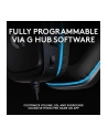 Logitech G432 Gaming Headset (black / blue) - nr 105
