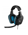 Logitech G432 Gaming Headset (black / blue) - nr 107