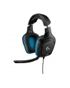 Logitech G432 Gaming Headset (black / blue) - nr 109