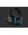 Logitech G432 Gaming Headset (black / blue) - nr 117