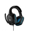 Logitech G432 Gaming Headset (black / blue) - nr 122