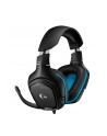 Logitech G432 Gaming Headset (black / blue) - nr 124
