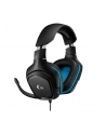 Logitech G432 Gaming Headset (black / blue) - nr 37