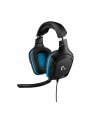 Logitech G432 Gaming Headset (black / blue) - nr 41