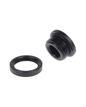 Alphacool bulkhead G1 / 4 connection (black, short version)