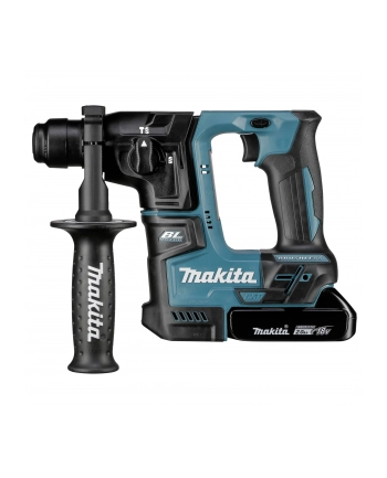 Makita cordless hammer drill DHR171RAJ, 18 Volt - blue / black, MAKPAC, 2x Li-ion battery 2,0Ah - DHR171RAJ nr 1